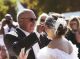 Wedding of Michelle. With father JG du Preez